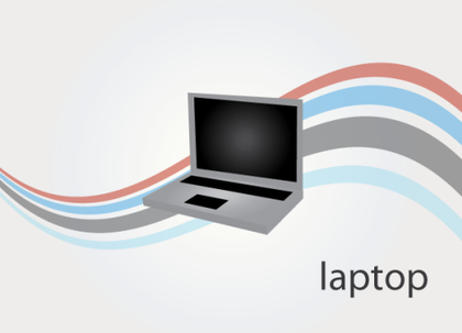 Free Laptop Illustration Clipart