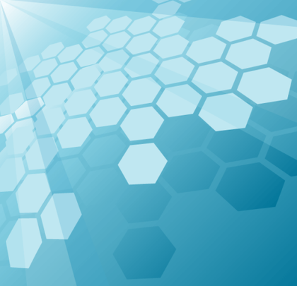 Modern Hexagon Background Vector Image