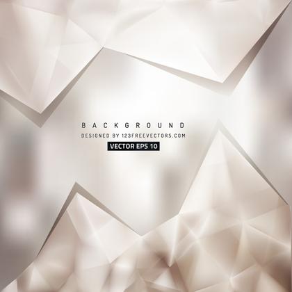 Abstract Gray Polygonal Triangular Background