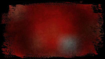 Blood Red Grunge Frame