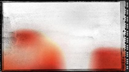 Abstract Frame with Red and White