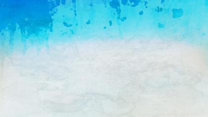 Blue Watercolor Wash