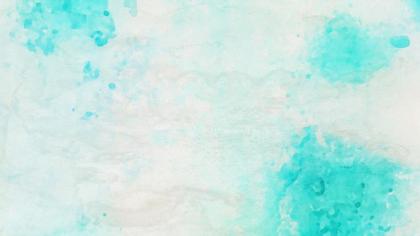 Aqua Watercolor Splatters