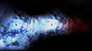 Abstract Blue and Black