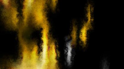 Golden Smoke Abstract