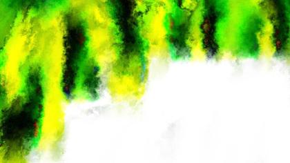 Abstract Green and Yellow
