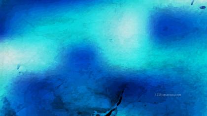 Abstract Watercolor Blues