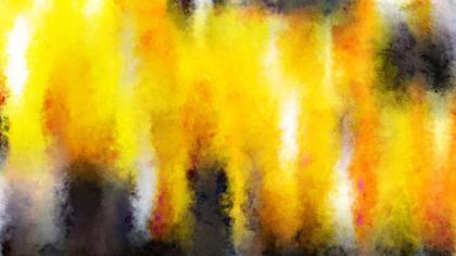 Abstract Yellow and Orange