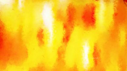 Warm Watercolor Abstract