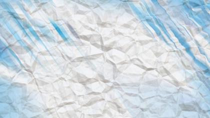 Crumpled Paper with Blue Accents
