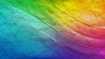 Rainbow Crumpled Paper Texture