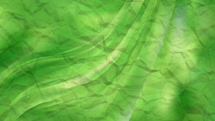 Crumpled Green Paper