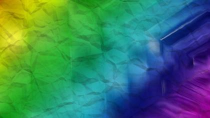 Crumpled Rainbow Paper