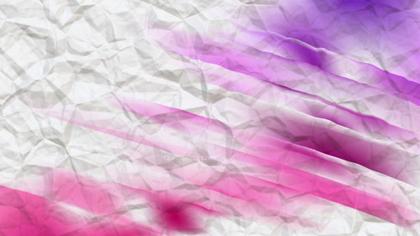 Crumpled Paper with Pink Accents