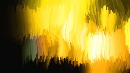 Abstract Yellow Brushstrokes