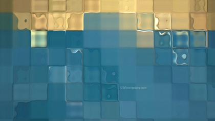 Abstract Blue and Gold Graphic Background