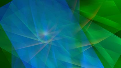 Blue and Green Abstract