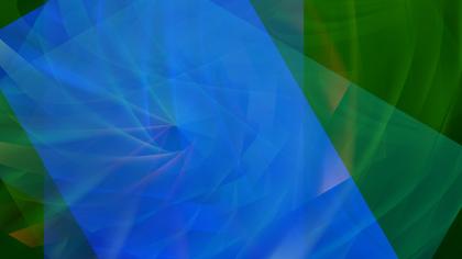 Blue and Green Abstract