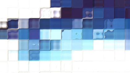 Abstract Blue Square Pattern