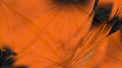 Orange and Black Abstract