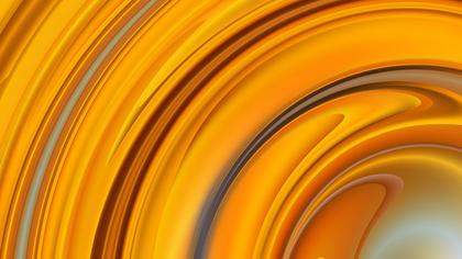 Abstract Swirls of Gold