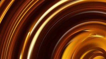 Swirling Golden Abstract