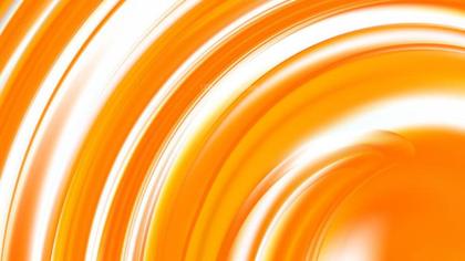 Swirls of Orange and White