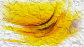 Crumpled Yellow Paper