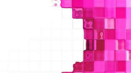 Pink Square Abstract