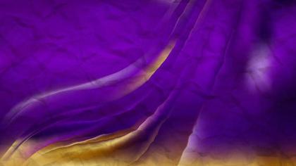 Purple And Gold Abstract