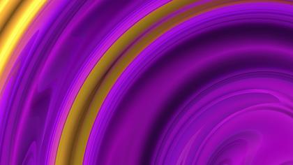 Swirling Purple and Gold