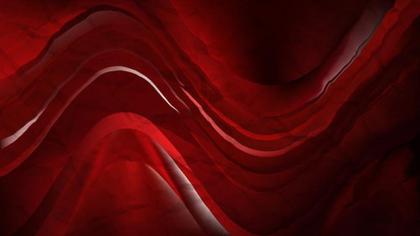 Red Wave Abstract