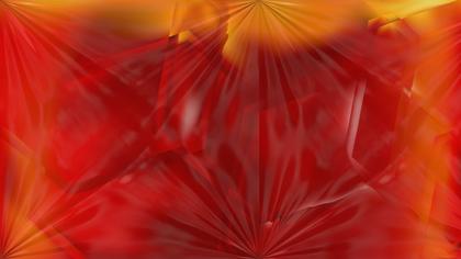 Fiery Red and Orange Abstract