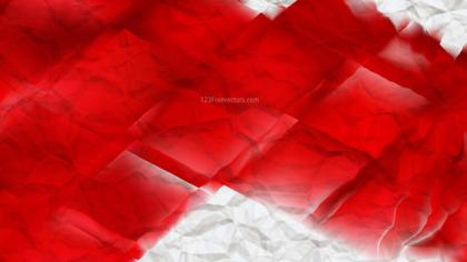 Crimson Creased Abstract