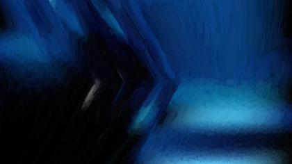 Abstract Blue Brushstrokes
