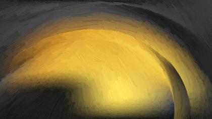 Abstract Golden Glow