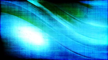 Abstract Blue and Green Strokes