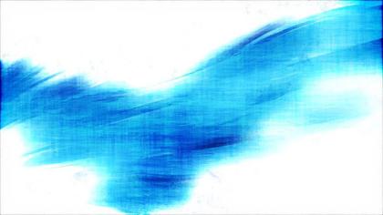 Blue Brushstroke Abstract
