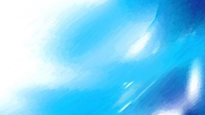 Abstract Blue Brushstrokes