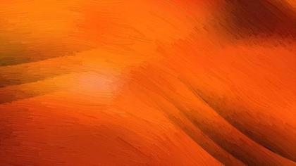 Orange Brushstrokes