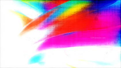Abstract Brushstroke Canvas