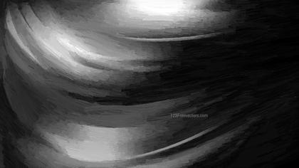 Swirling Brushstrokes Abstract
