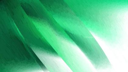 Green Brushstroke Abstract