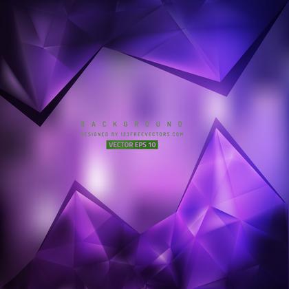 Abstract Dark Purple Geometric Triangle Background Design