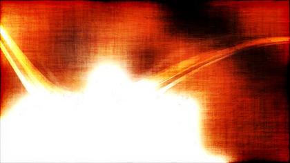 Abstract Orange and White