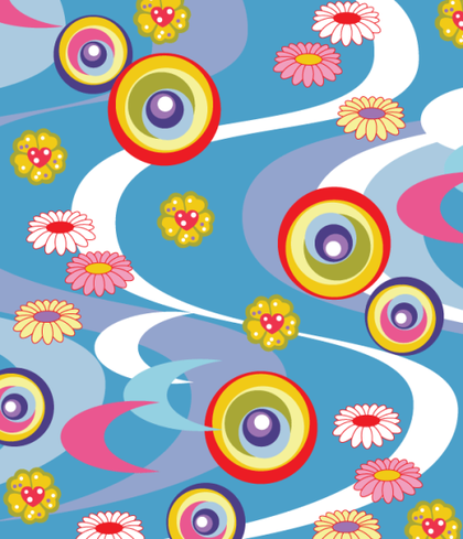 Asian Style Pattern Background Design