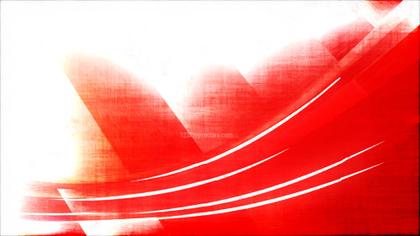 Red and White Abstract