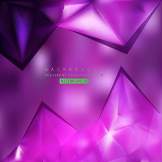 Abstract Purple Triangle Polygonal Background Template