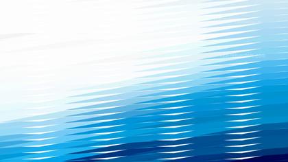 Abstract Blue and White Horizontal Lines and Stripes Background Vector