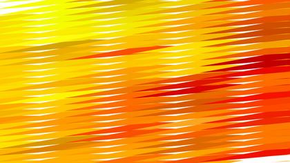 Abstract Red and Yellow Horizontal Lines and Stripes Background Design